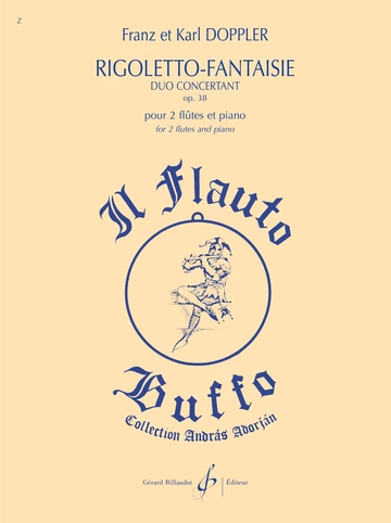 Rigoletto fantaisie - opus 38 - duo concertant Visuel